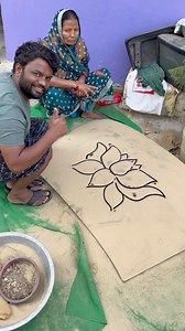 43K views · 329 reactions | New Lotus Flower Drawing With 9 dots and Fantastic Drawing With Mom | AP Drawing | Facebook
