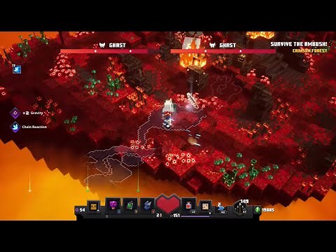 All Bosses In Minecraft Dungeons: Flames of the Nether No Damage/Hits