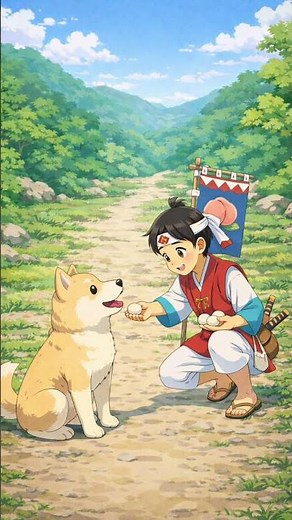きびだんごをあげよう｜1フレーズ英語（桃太郎）