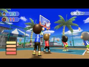 Wii Sports Resort (Wii 스포츠리조트 농구, Basketball play ) for Wii #092