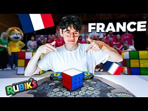 The French Rubik's Cube Championship was incredible!