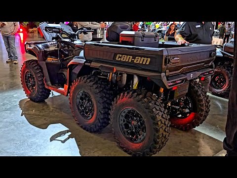 2026 Can-Am Outlander 6x6 BackCountry First Look