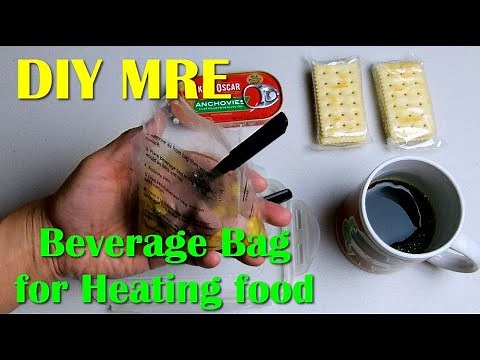 Hot Meal Using a Beverage Bag : DIY MRE : Eye-On-Stuff