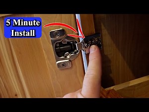 How to Install a Soft Close Door Hinge