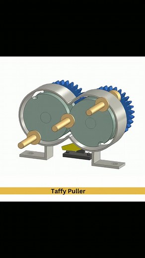 Taffy Puller (food processing machine) Follow/share for more interesting design information videos Tech Zoo #viralreels #trendingreels #reelsfb #design #trendingreelsvideo #AutoCAD #SOLIDWORKS2024 #3d #rendering #foodproduction #caddesign #caddy #caddylife | Tech Zoo