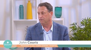 Part two of John Couris' interview with Bloom Tampa Bay is here! In this segment, our President & CEO shares how TGH is expanding access to care across Florida by opening a veteran-staffed clinic, launching the state’s first academic behavioral health hospital and bringing fresh food prescriptions to underserved communities, to name a few. Watch the full interview to see how we're redefining health care through access, innovation and compassion. #WeAreTGH #TheAcademicDifference | Tampa General H