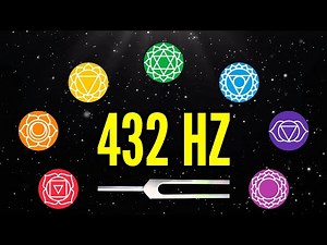 432 Hz Tuning Fork for Clearing Heavy Energy with 7 Chakra Base Tones Tuned to 432 Hz Scale