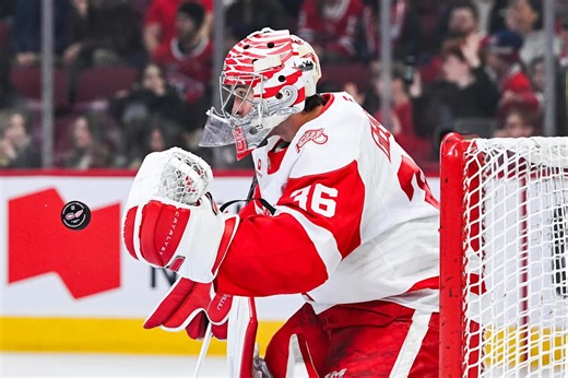 John Gibson Has Been Elite For Red Wings Since Beginning Of December