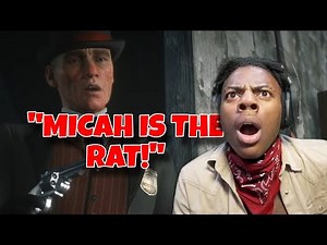 IShowSpeed FINDS OUT that MICAH is THE RAT❗️😨 - Red Dead Redemption 2!