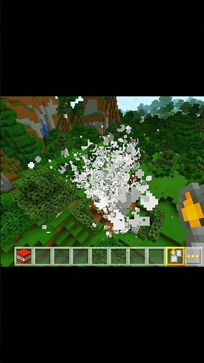 biggest tnt blast in loki craft, minecraft tnt blast