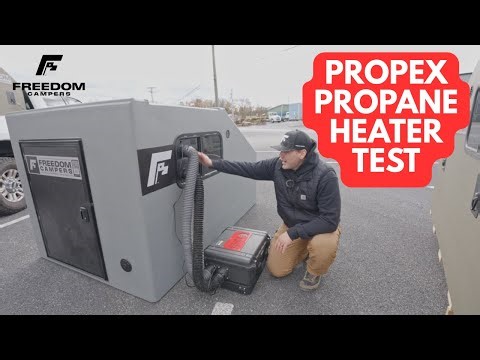 PROPEX PS2000 PROPANE HEATER TEST | Freedom Campers