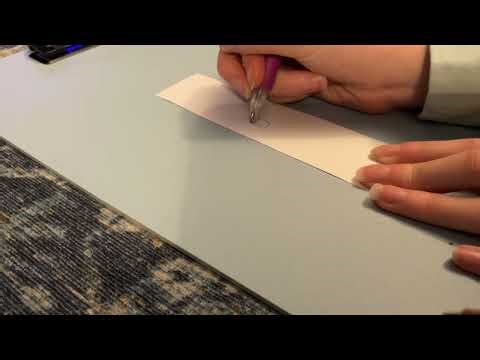 How to make a paper chain! (og sound had copyright)