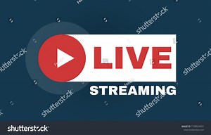 Live Streaming Logo Play Button Online Stock Vector (Royalty Free) 1728024931 | Shutterstock