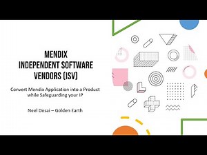 Mendix ISV - Part 1 | Overview