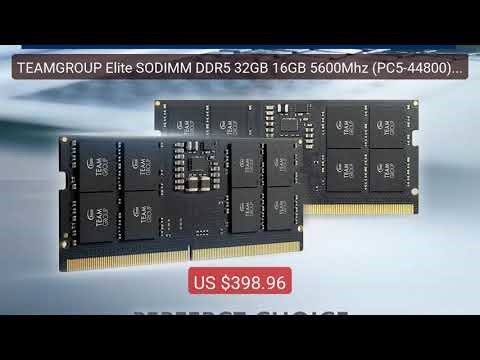 TEAMGROUP Elite SODIMM DDR5 32GB 16GB 5600Mhz (PC5-44800) CL4... — Amazing Value 2026 | Must Have!