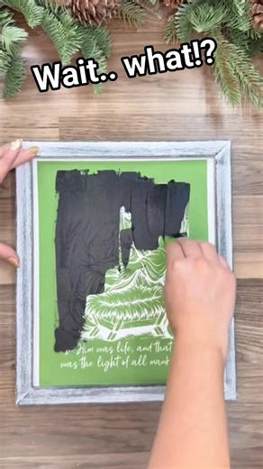 Did you see all the detail! That's what makes our stencils special! Comment DIY for link to look around. #chalkvibes #stencil #diy #christmasdecor | Chalk Vibes