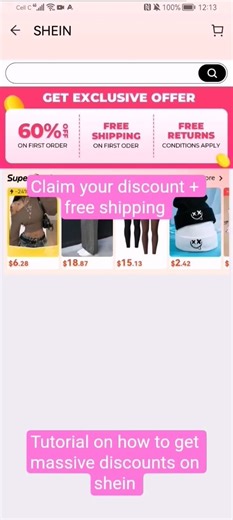 shein method is that simple 💕 #viral #tutorial #fashion #algorithm #haul