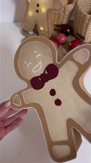 Gingerbread man craft | Christmas crafts | Crafta for kids #trending #diy #viral #shorts #craft