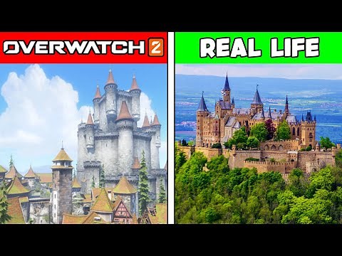 Overwatch Map Locations in REAL LIFE!