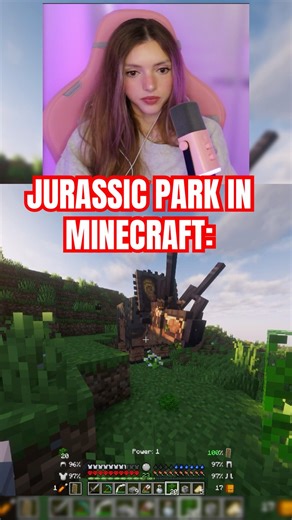 Discovering Jurassic Park in Minecraft!