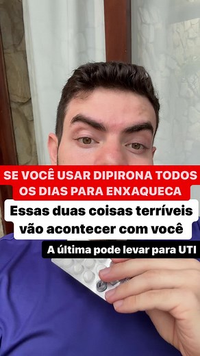 Muito cuidado com a Dipirona #enxaqueca #neuro #neurologia #dordecabeça