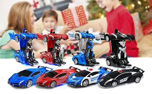 Trimnpy RC Cars Robot Remote Control Car Transformer