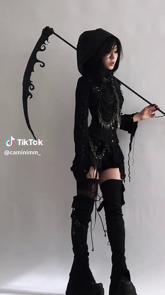 Grim Reaper Inspired Outfit Ideas