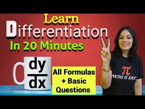 Differentiation for Beginners| Differentiation Formula | What is Derivatives |Class 11,12 JEE, NEET