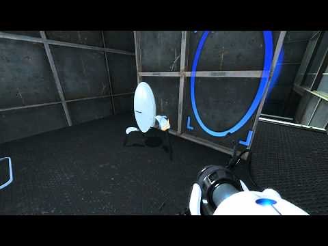 Portal 2 replacing master turret with "special" different turret / glitch