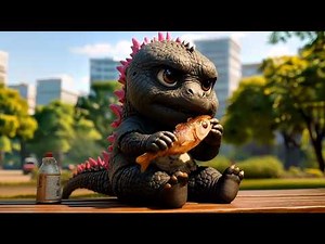 🥇 Baby Godzilla's EPIC Survival Journey 😭💚 | You'll Cry Watching This!