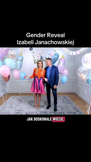 Gender Reveal Izabeli Janachowskiej 2019 - ujawnienie płci dziecka