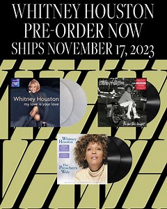 Get ‘My Love Is Your Love,’ ‘I’m Your Baby Tonight’ and ‘The Preacher’s Wife’ on vinyl! This is the first time Whitney’s iconic Preacher’s Wife soundtrack (the best-selling gospel album of all time) has been pressed on vinyl. Preorder now and get them just in time for the holidays 🎁 https://WhitneyHouston.lnk.to/vinyl-releasesPF | Whitney Houston