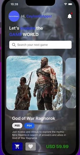 React Native Image Carousel #shorts