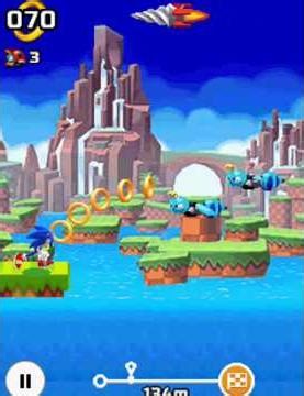 SONIC RUNNERS ADVENTURE - LEVEL 2 (JAVA GAME)