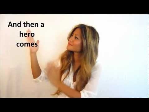 Hero by Mariah Carey- ASL and Lyrics!