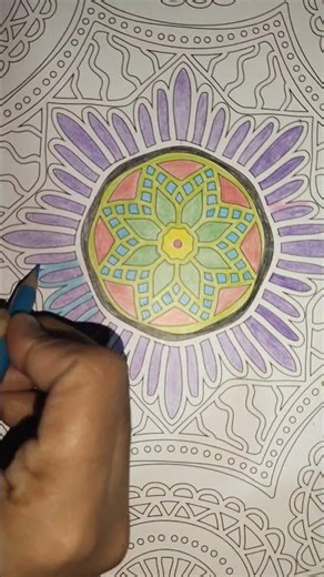 #relaxing #satisfying #mandala #mandalaart #relax