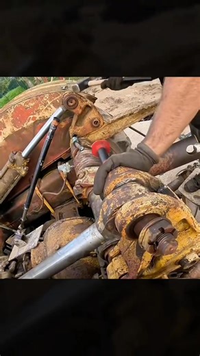 Rebirth of a 1968 Heavy-Duty Tractor | From Rusted Wreck to Living Legend- Part 1 #construction #restoration | CRC Restored
