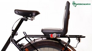 Mounting a Qibbel 6+ Child Seat on a WorkCycles Fr8