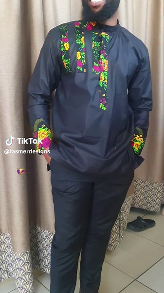 Tsonga Traditional Shirt Style for Men | Tasmer Designs