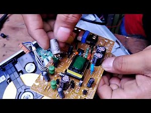 How to repair dvd player, no power, very easy