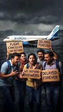 indigo flights ✈️ 🌍 #shorts #youtube #indigo #airplane #problems #flight #discover #facts