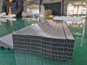 [Hot Item] 1050, 1060, 1070, 3003 Aluminum Condenser Tube Micro Channel Tube Flat Tube