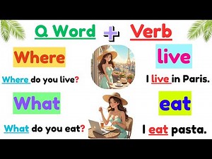 🎯 Master English Fast with Simple Questions and Answers for Beginners | Learn Verbs and WH Words