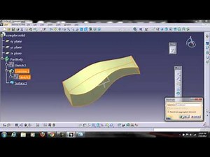 Catia v5 complex solid modelling