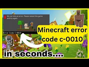 Fix Minecraft Error Code D-0010 in Seconds (2025 Method!) ✅