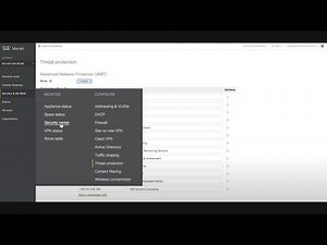 Generating an AMP Security Report in the Meraki Dashboard - Tutorial