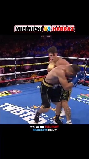 Vito Mielnicki VS. Khalil El Harraz | HIGHLIGHTS #boxing #sports #combat