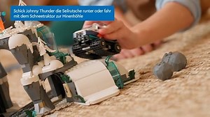LEGO City Trains Arktis-Polarexpress - Spielzeug mit ferngesteuertem Zug - Schneepflug, 22 Gleissegmente, 6 Minifiguren & Felssturz-Funktion – Geschenk für Jungen & Mädchen ab 7 Jahren - 60470