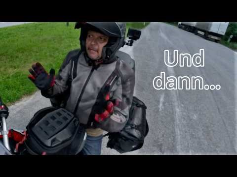 Mit dem Motorrad durch Italien ....und dann das🥀