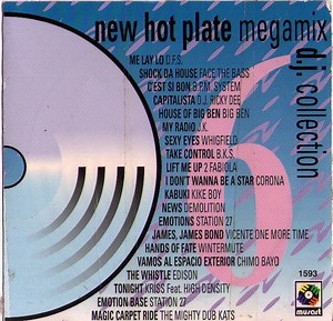 Various - New Hot Plate Megamix - D.J. Collection Vol  6